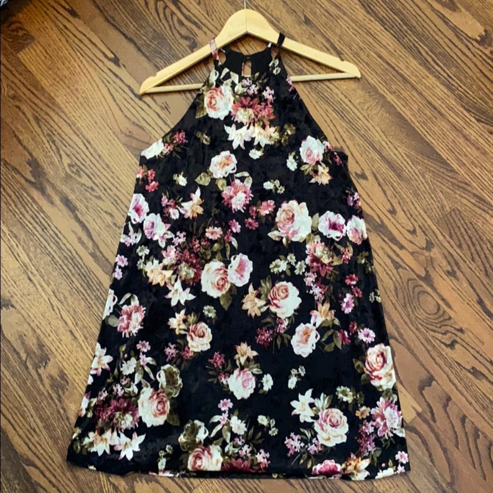 Floral Cocktail Dress - boutique dress